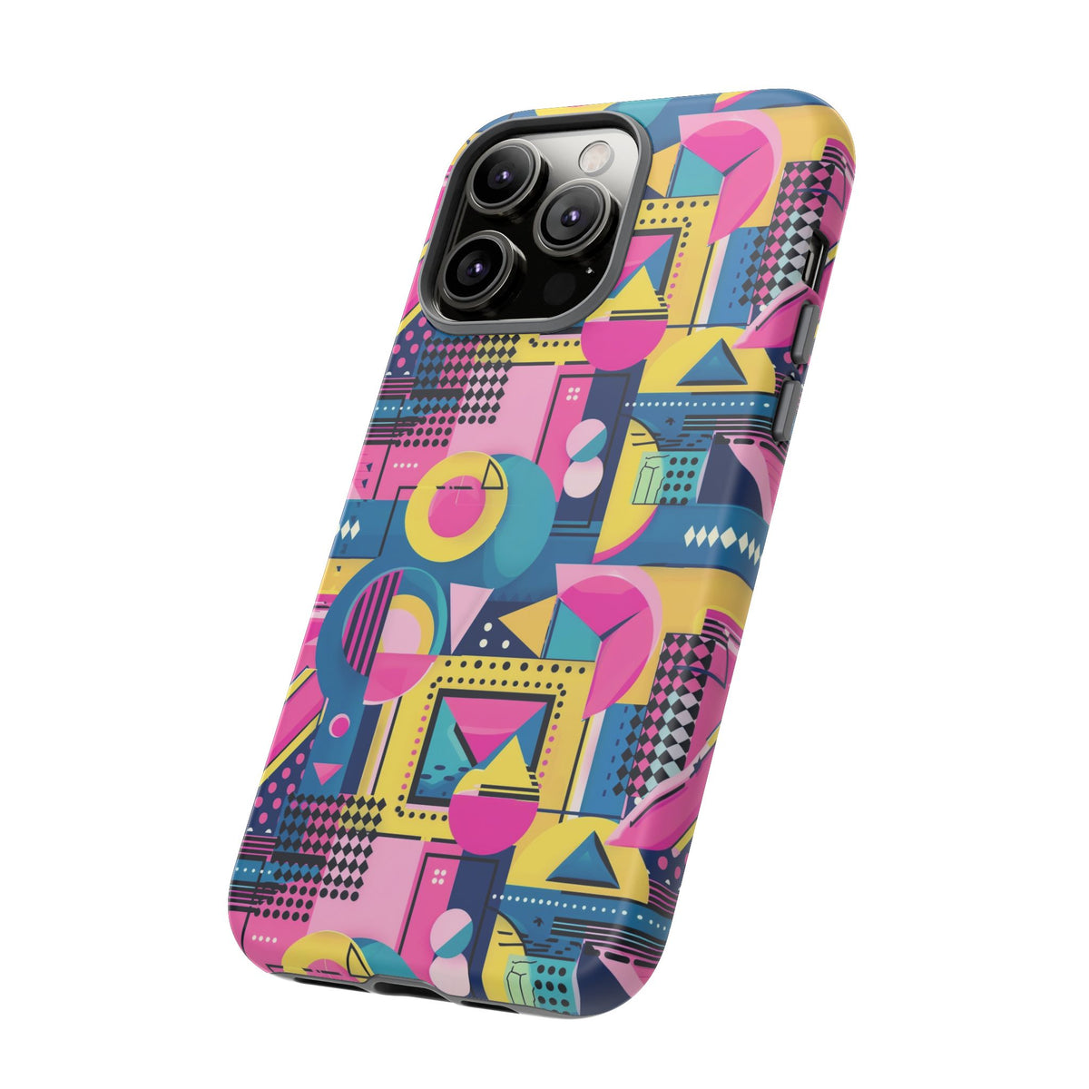 Retro 80s Seamless Phone Case – Vintage Style Meets Modern Protection 090