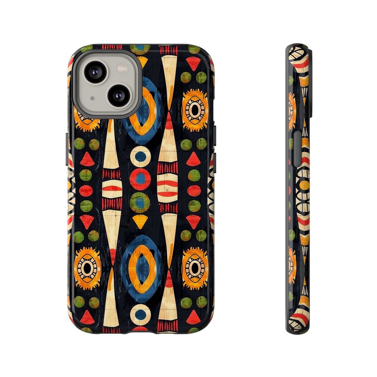 Stylish African Pattern Phone Case – Unique and Vibrant Protection 165