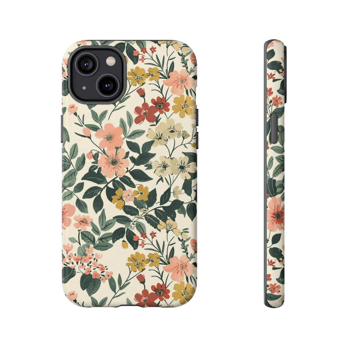 Flower-Themed Phone Case – Elegant Protection with a Floral Twist