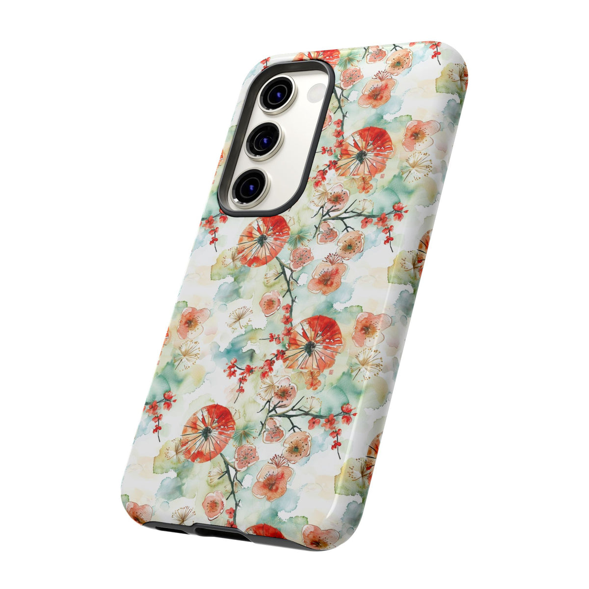 Japanese Pattern Phone Case – Elegant & Timeless Design for Your Phone 042