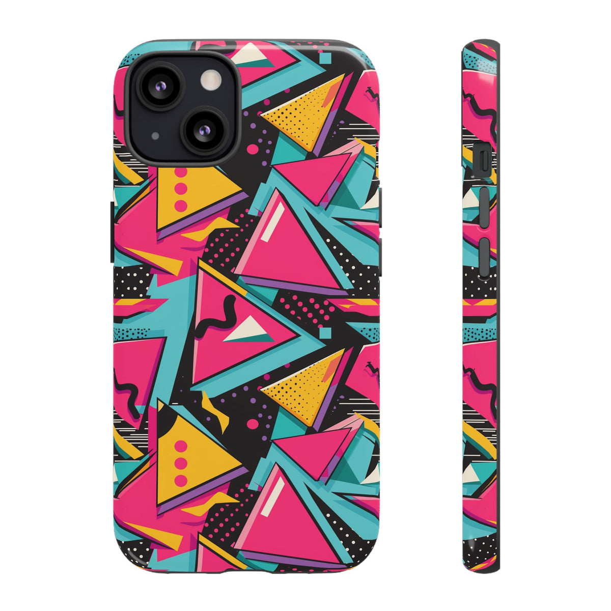 Retro 80s Seamless Phone Case – Vintage Style Meets Modern Protection 098