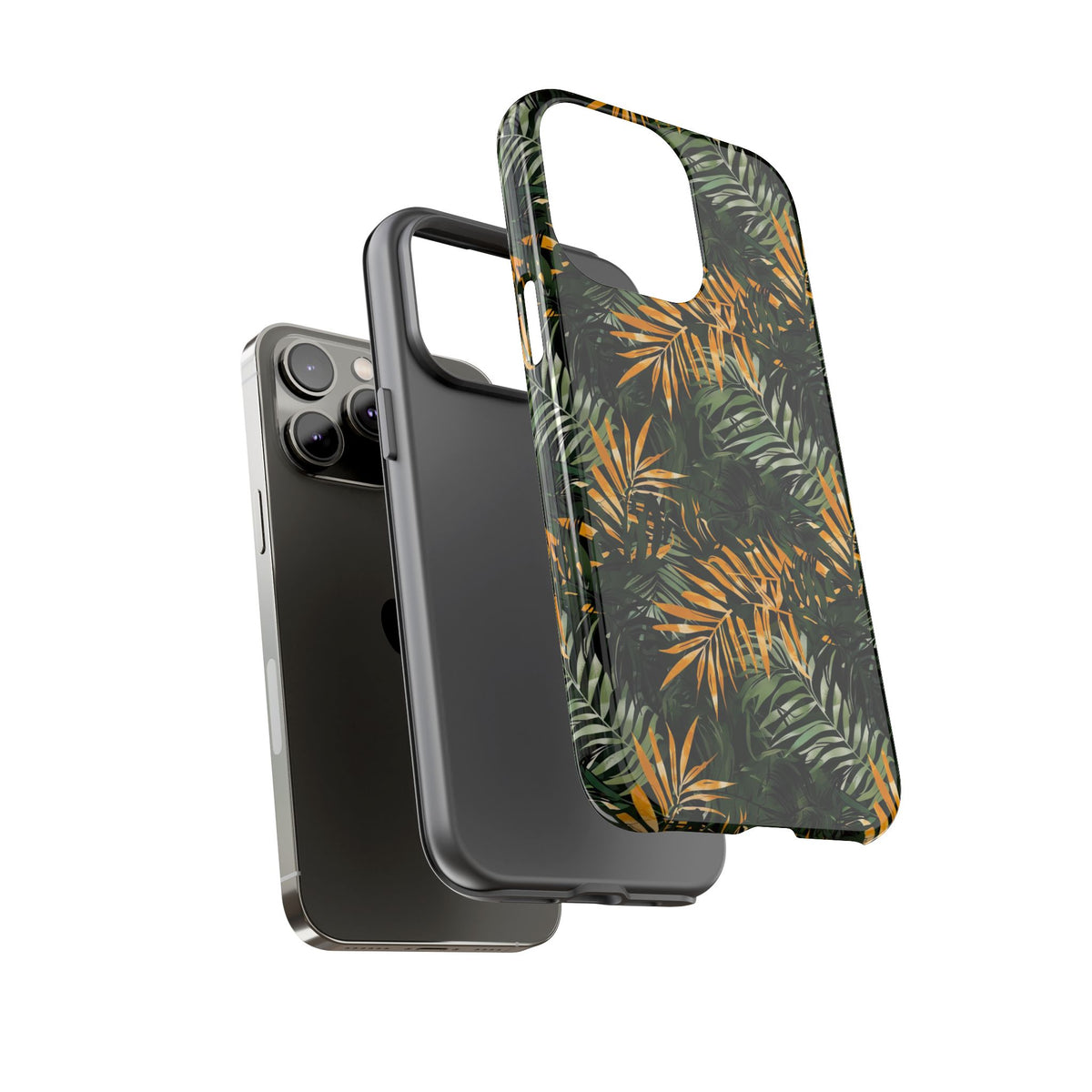 Jungle Pattern Phone Case – Exotic & Lush Design for Your Phone 332