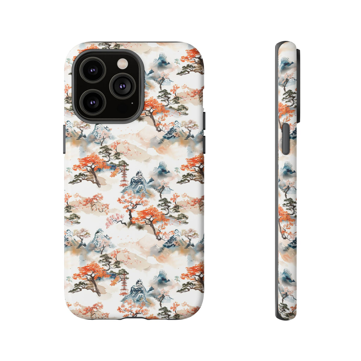 Japanese Pattern Phone Case – Elegant & Timeless Design for Your Phone 506