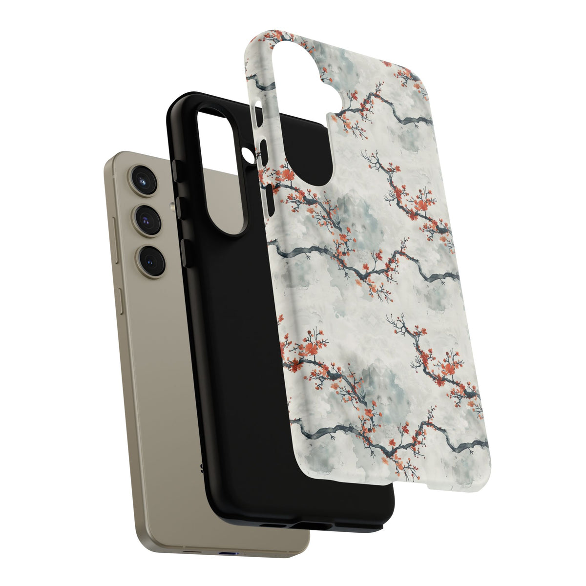 Japanese Pattern Phone Case – Elegant & Timeless Design for Your Phone 021