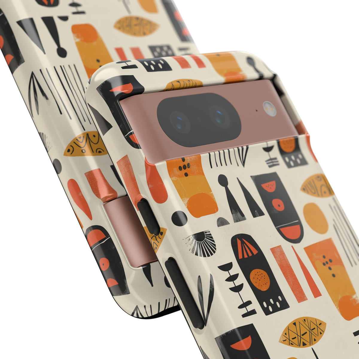 Stylish African Pattern Phone Case – Unique and Vibrant Protection 208