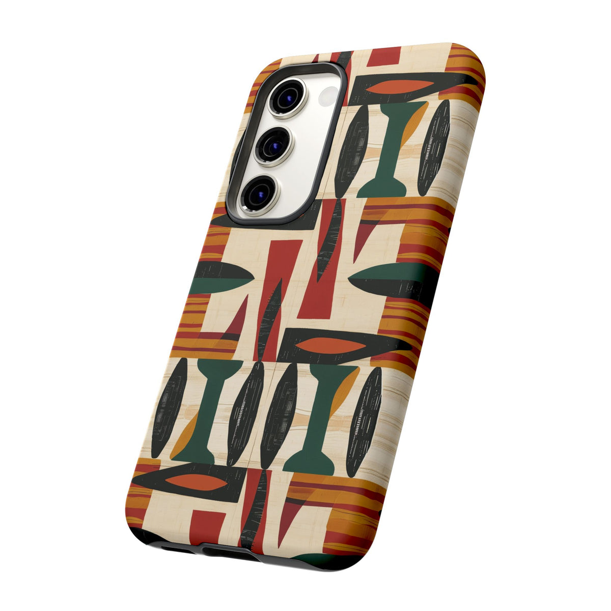 Stylish African Pattern Phone Case – Unique and Vibrant Protection 196