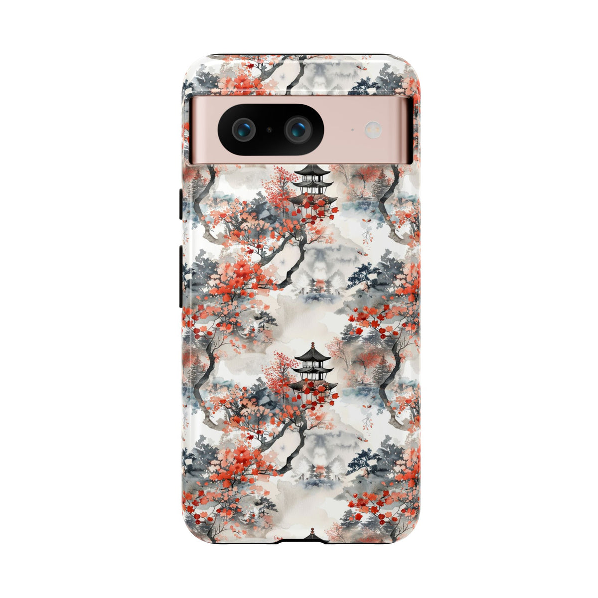 Japanese Pattern Phone Case – Elegant & Timeless Design for Your Phone 096