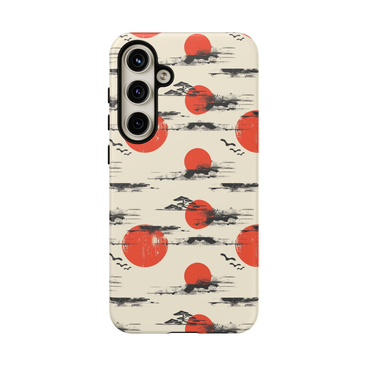 Japanese Pattern Phone Case – Elegant & Timeless Design for Your Phone 077