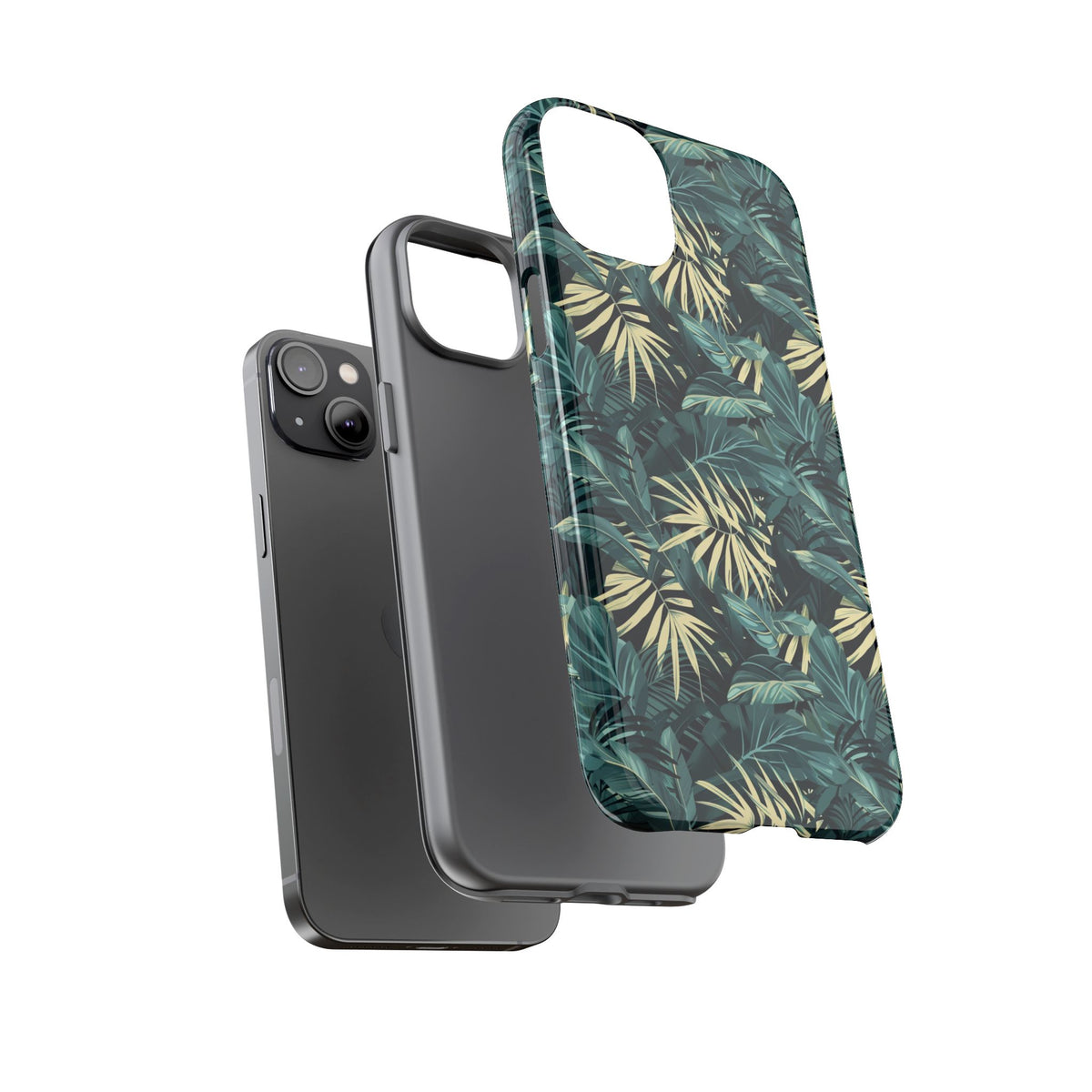 Jungle Pattern Phone Case – Exotic & Lush Design for Your Phone 345