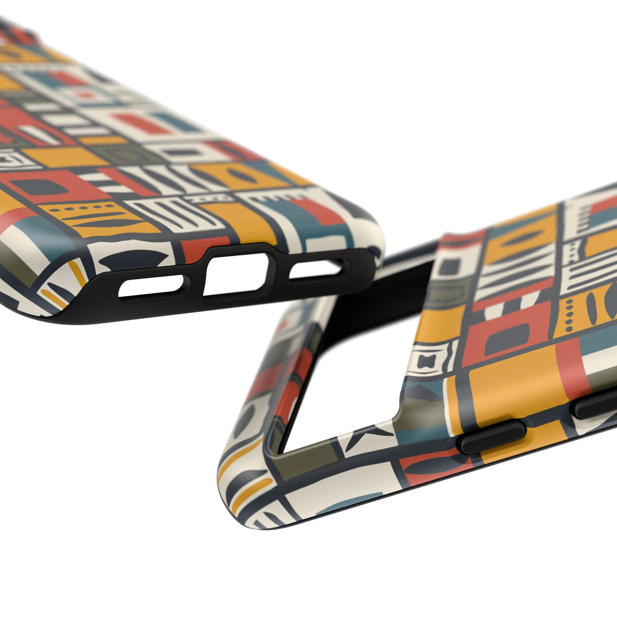 Stylish African Pattern Phone Case – Unique and Vibrant Protection 013