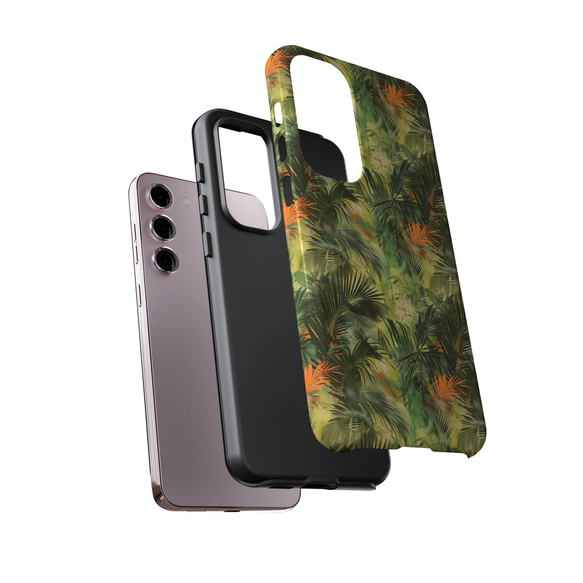 Jungle Pattern Phone Case - Tropical Nature Print for Ultimate Protection