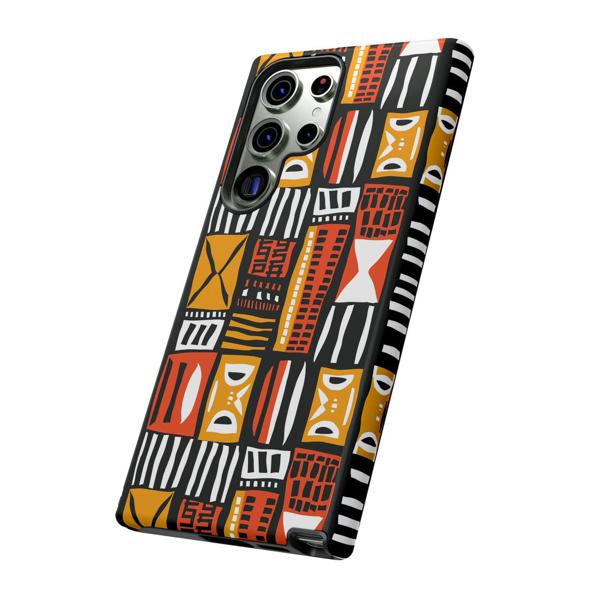 Stylish African Pattern Phone Case – Unique and Vibrant Protection 136