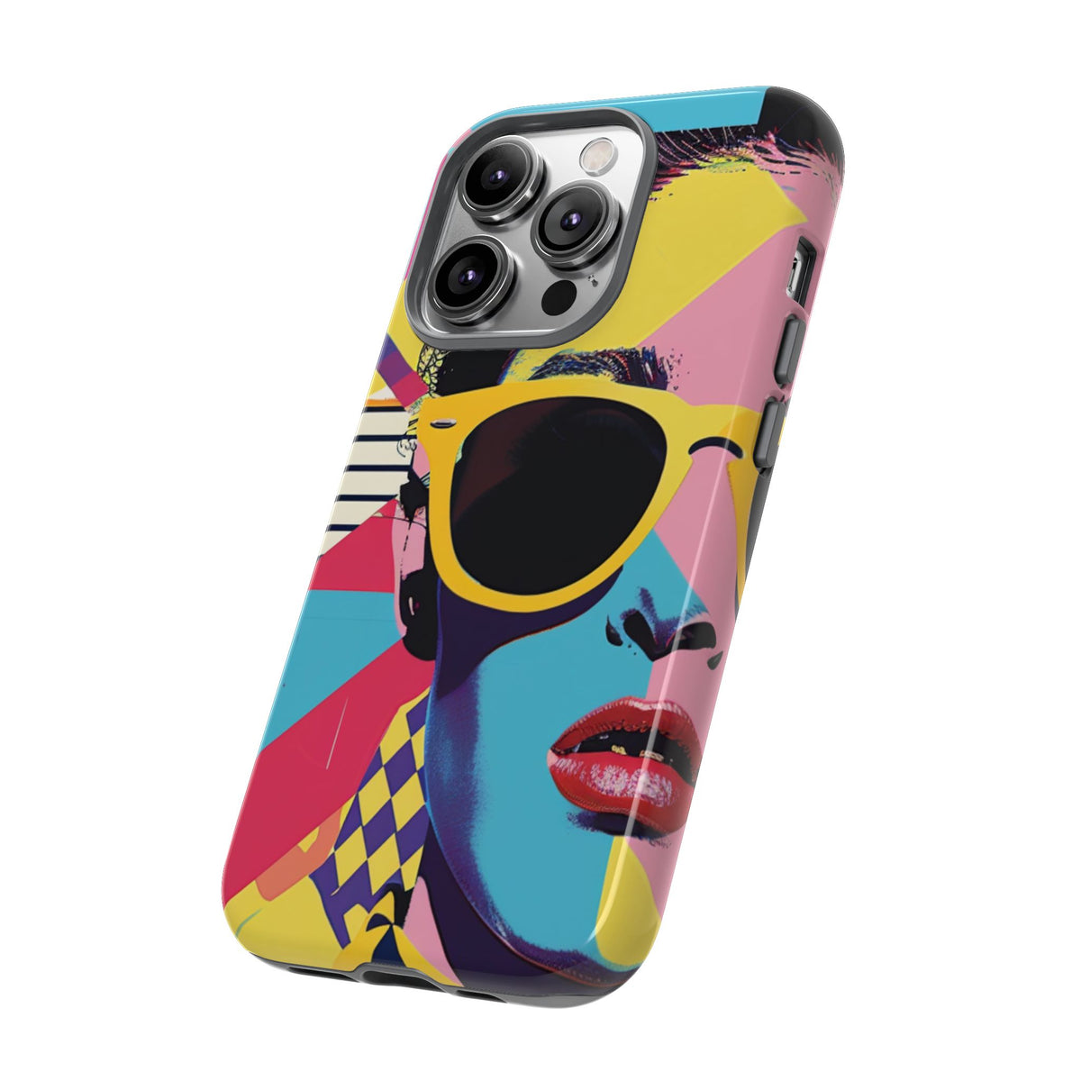 Retro 80s Seamless Phone Case – Vintage Style Meets Modern Protection 7