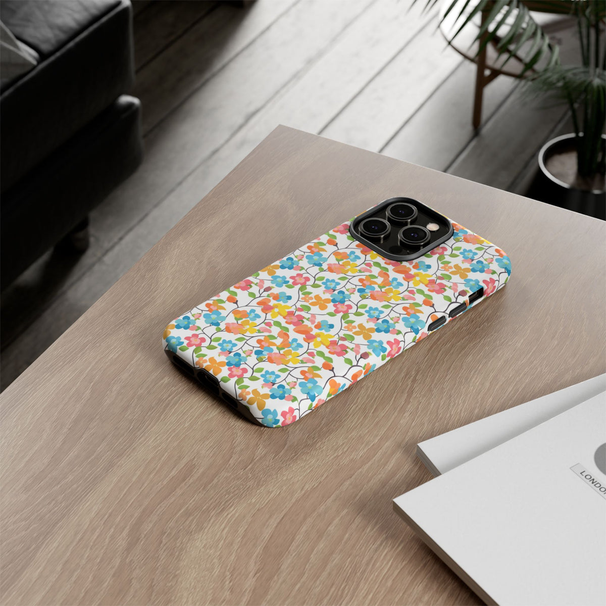 Spring Pattern Phone Case – Fresh & Vibrant Design for Your Phone 407