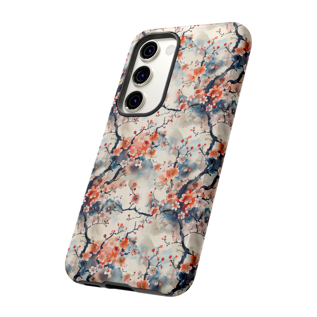 Japanese Pattern Phone Case – Elegant & Timeless Design for Your Phone 039