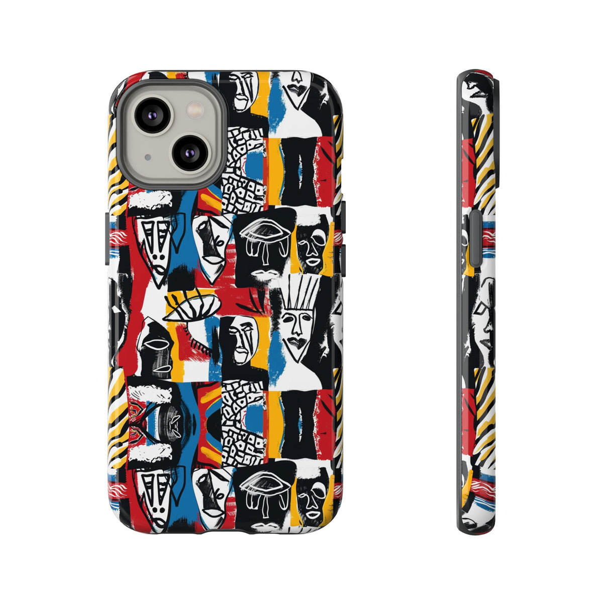 Stylish African Pattern Phone Case – Unique and Vibrant Protection 105