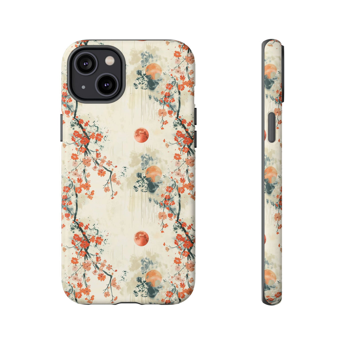 Japanese Pattern Phone Case – Elegant & Timeless Design for Your Phone 075