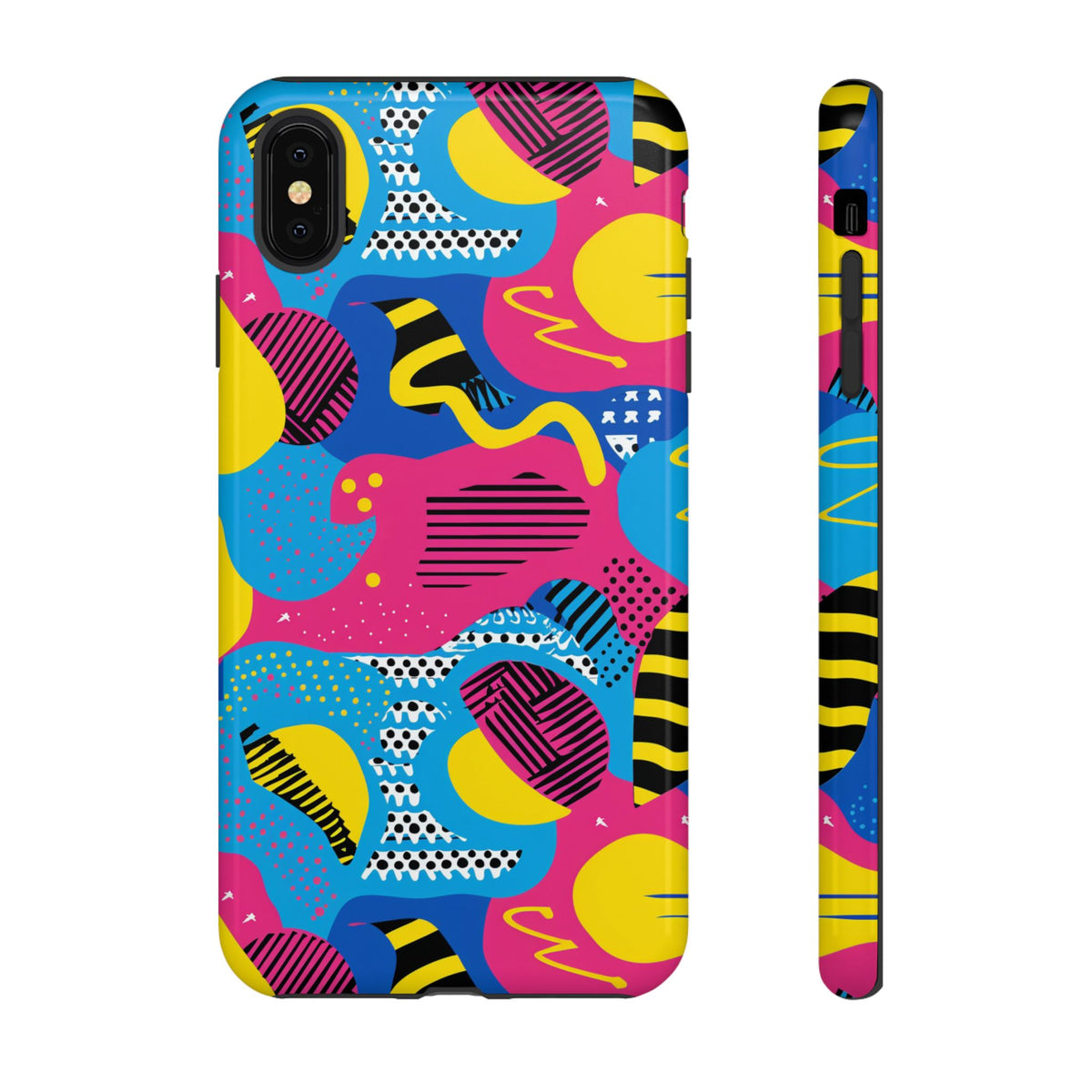 Retro 80s Seamless Phone Case – Vintage Style Meets Modern Protection 22