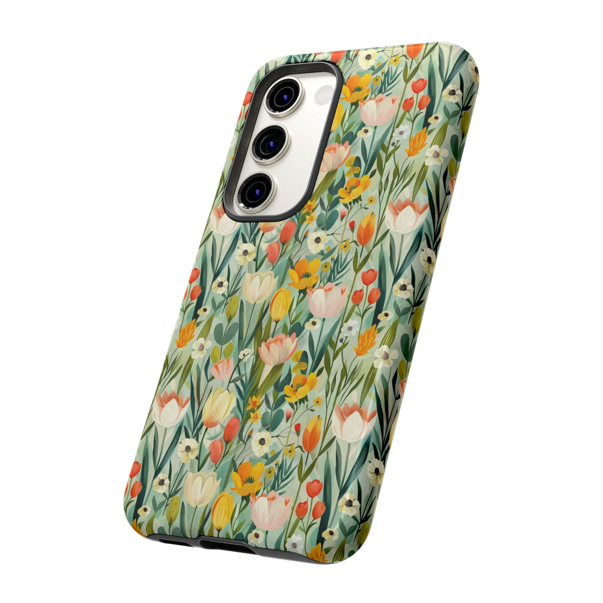 Spring Pattern Phone Case – Fresh & Vibrant Design for Your Phone 396