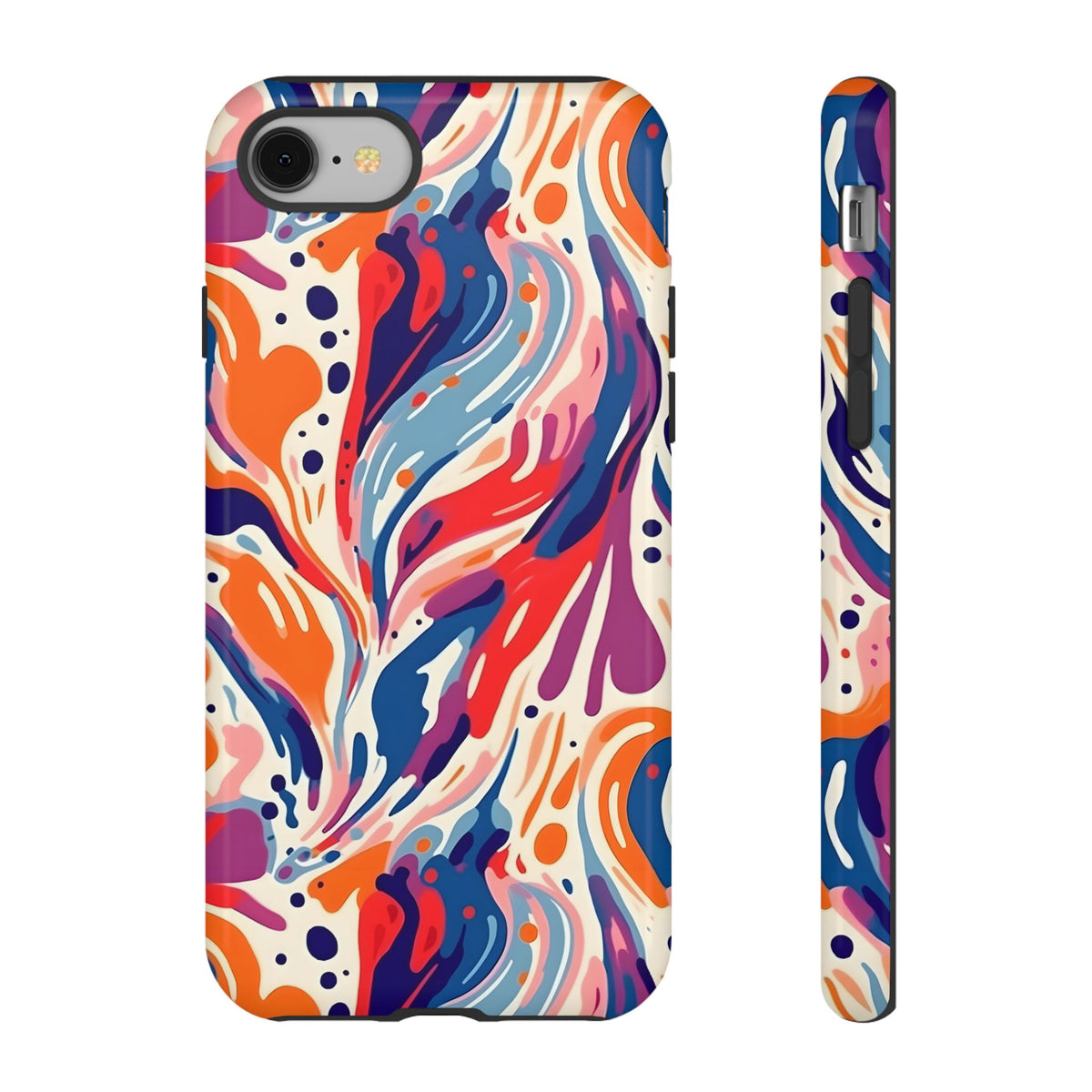 Abstract Painting Design Phone Case – Modern Art-Inspired Phone Cover 6