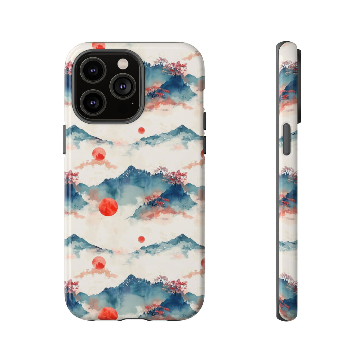 Japanese Pattern Phone Case – Elegant & Timeless Design for Your Phone 477