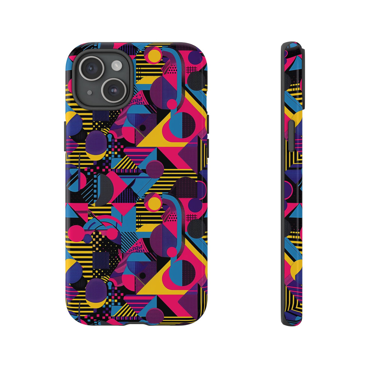 Retro 80s Seamless Phone Case – Vintage Style Meets Modern Protection 085