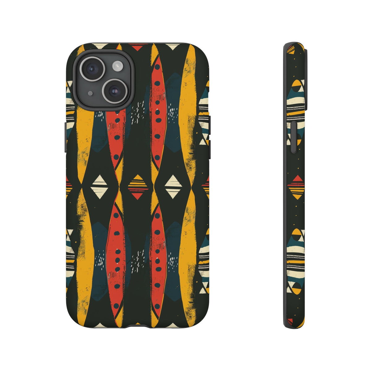 Stylish African Pattern Phone Case – Unique and Vibrant Protection 156