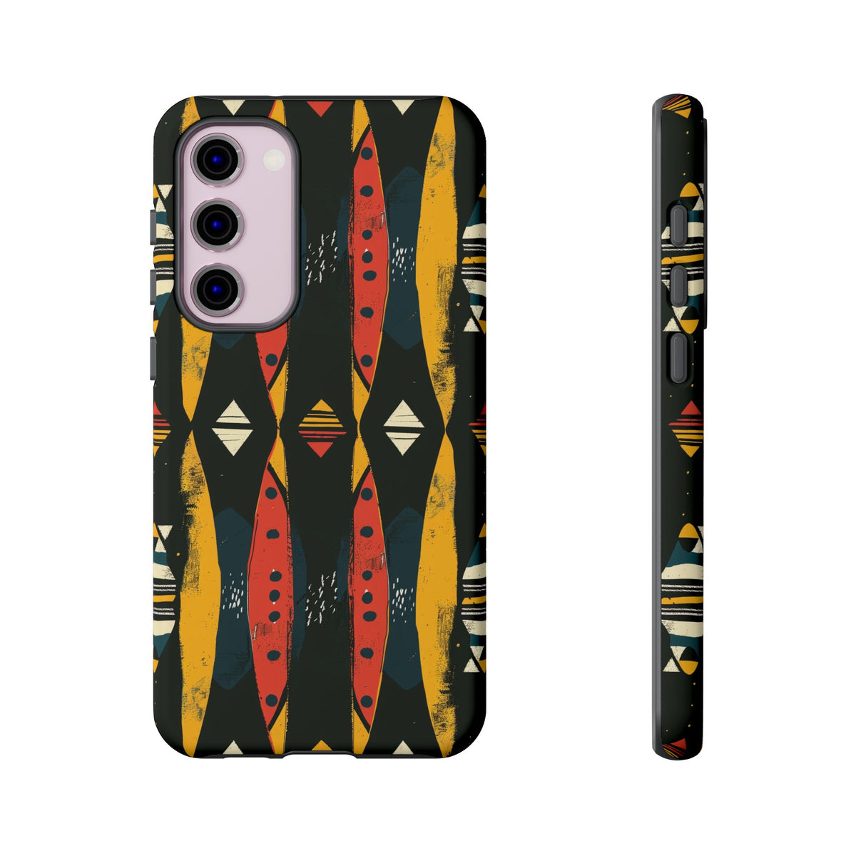 Stylish African Pattern Phone Case – Unique and Vibrant Protection 156