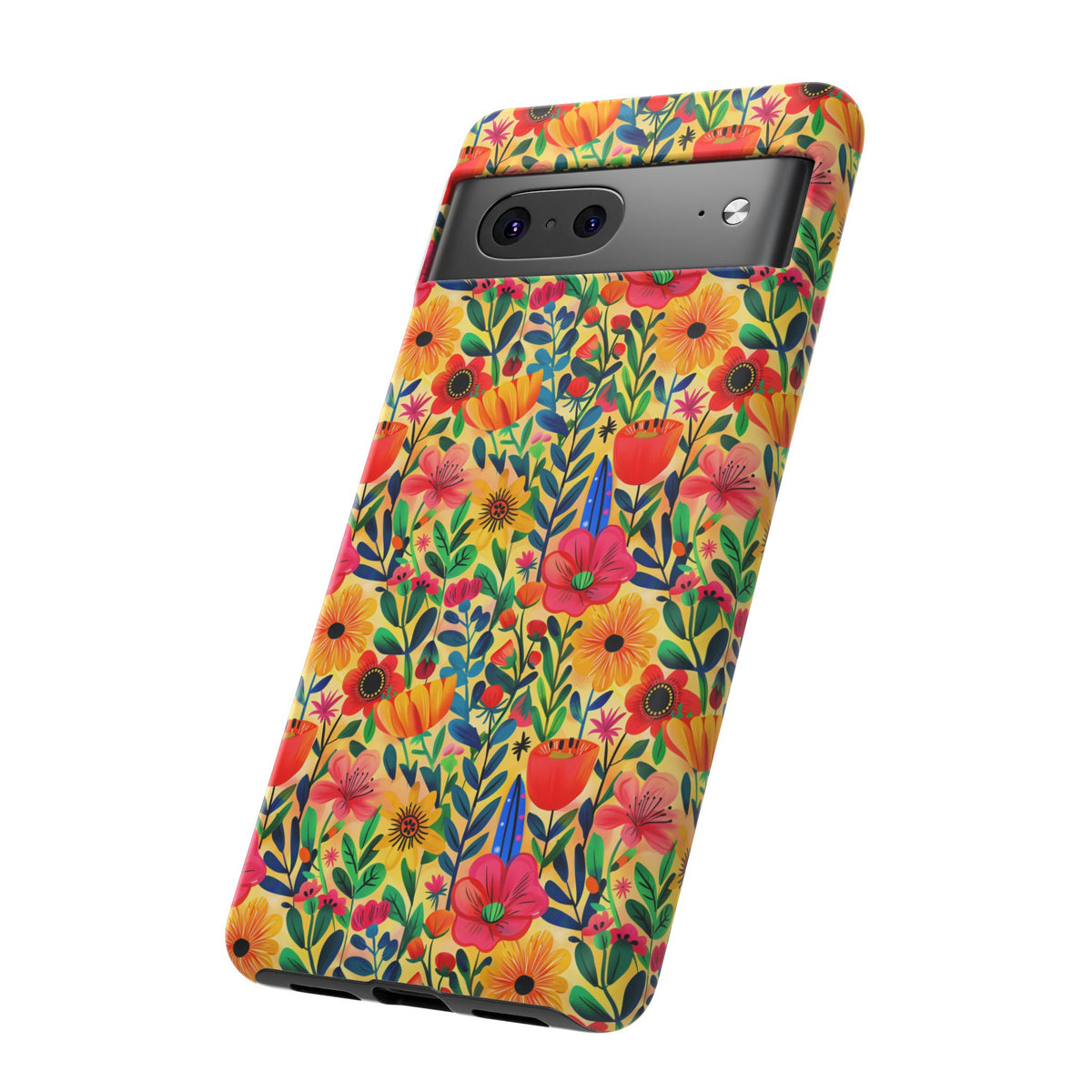 Frida Kahlo's Flower Phone Case – Artistic Elegance for Your Phone 7