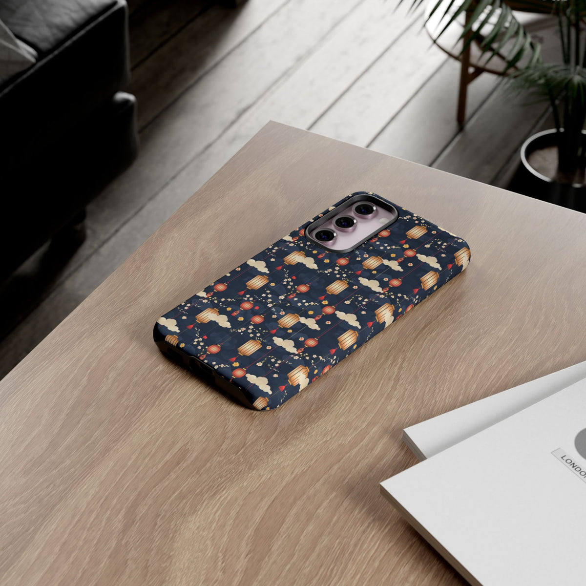 Japanese Pattern Phone Case – Elegant & Timeless Design for Your Phone 470