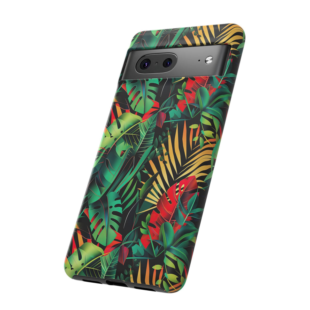 Jungle Collage Phone Case – Vibrant & Durable Nature-Inspired Protection