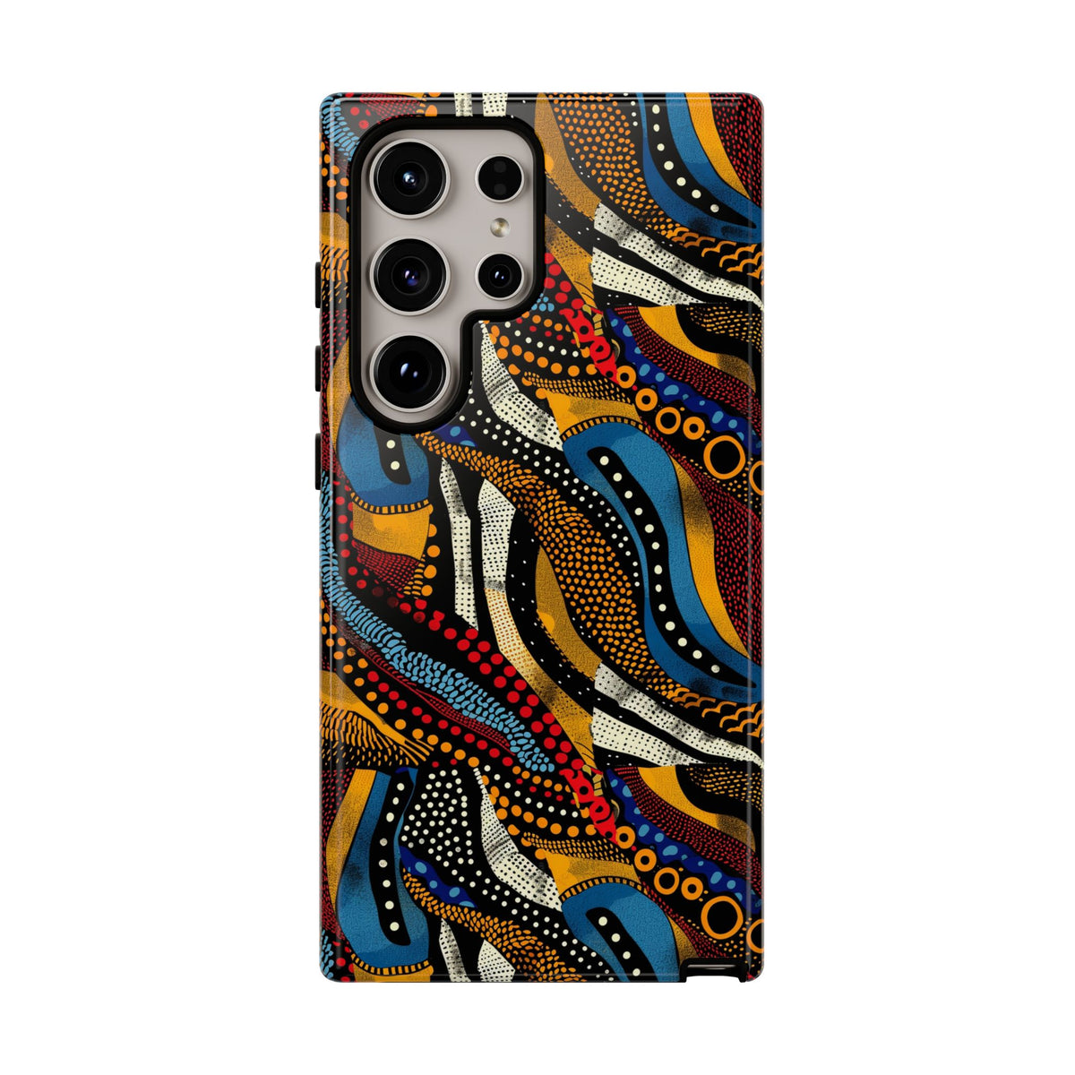 Stylish African Pattern Phone Case – Unique and Vibrant Protection 140