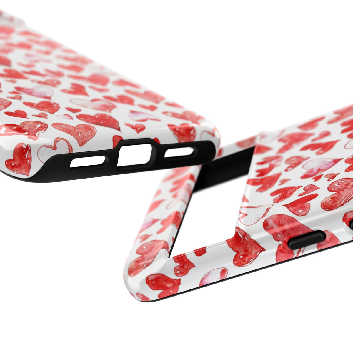 Heart Pattern Phone Case – Stylish & Loving Design for Your Device 813