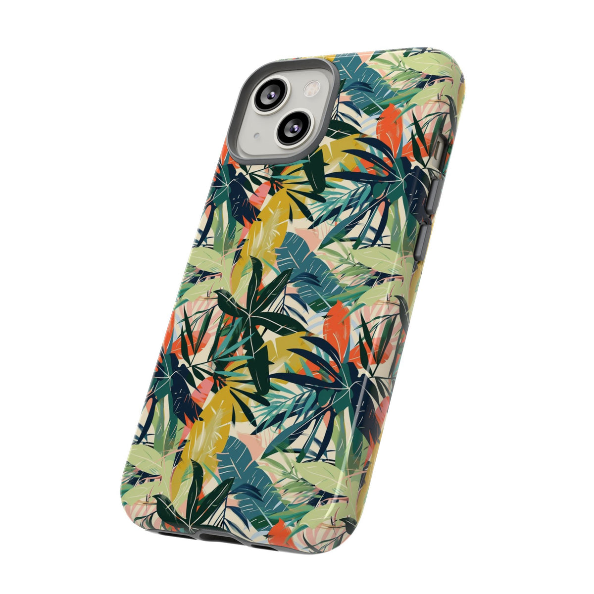 Jungle Pattern Phone Case – Exotic & Lush Design for Your Phone 349