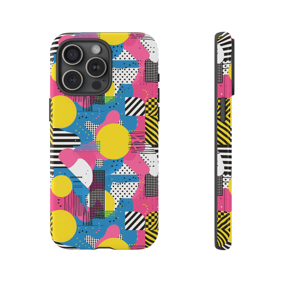 Retro 80s Seamless Phone Case – Vintage Style Meets Modern Protection 110