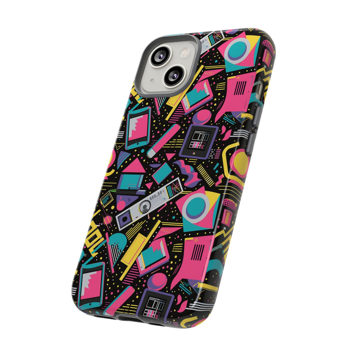 Retro 80s Seamless Phone Case – Vintage Style Meets Modern Protection 192