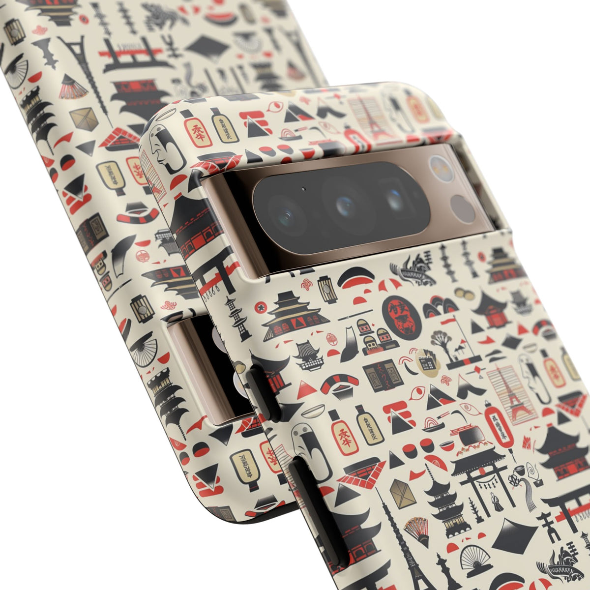 Japanese Pattern Phone Case – Elegant & Timeless Design for Your Phone 010