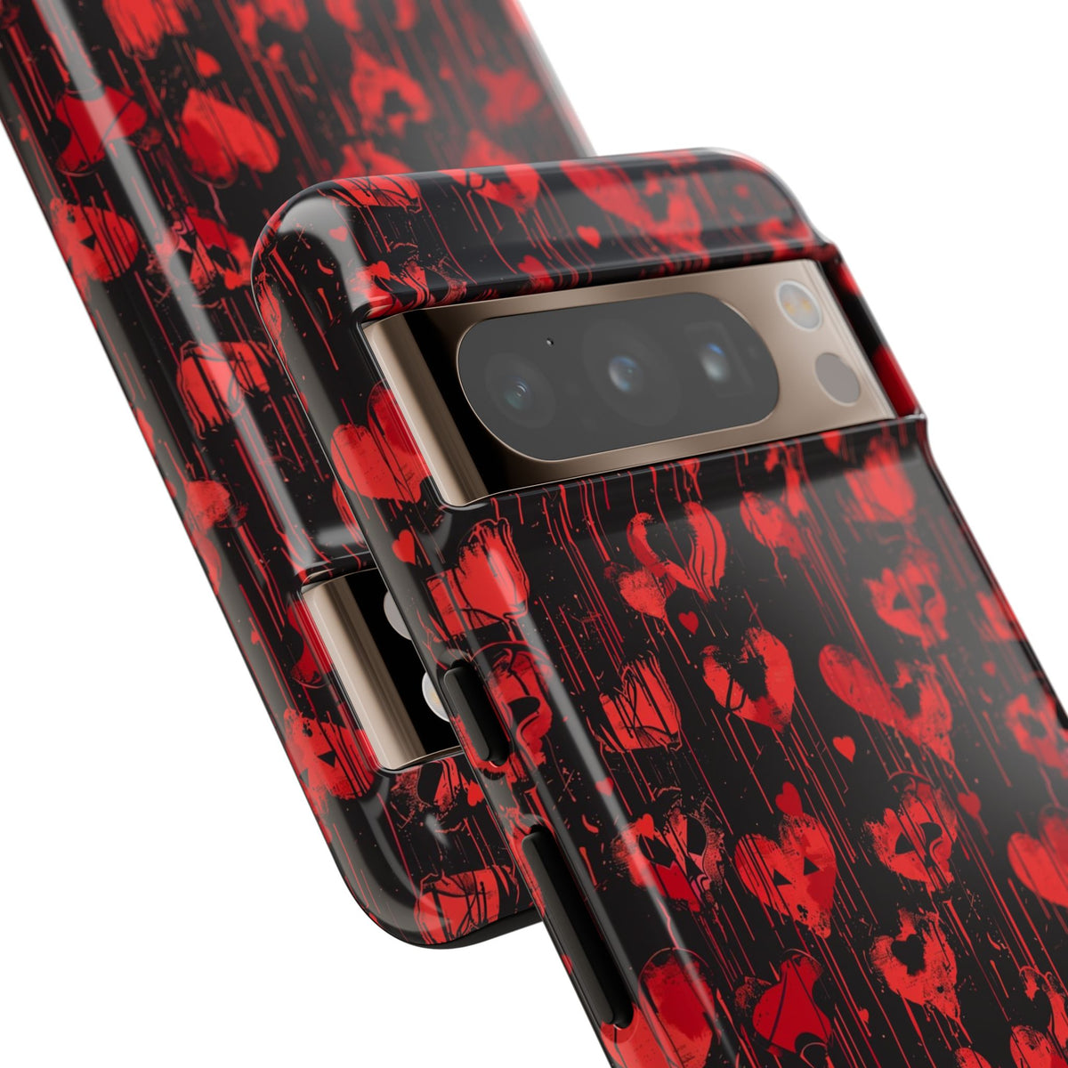 Heart Pattern Phone Case – Stylish & Loving Design for Your Device 825