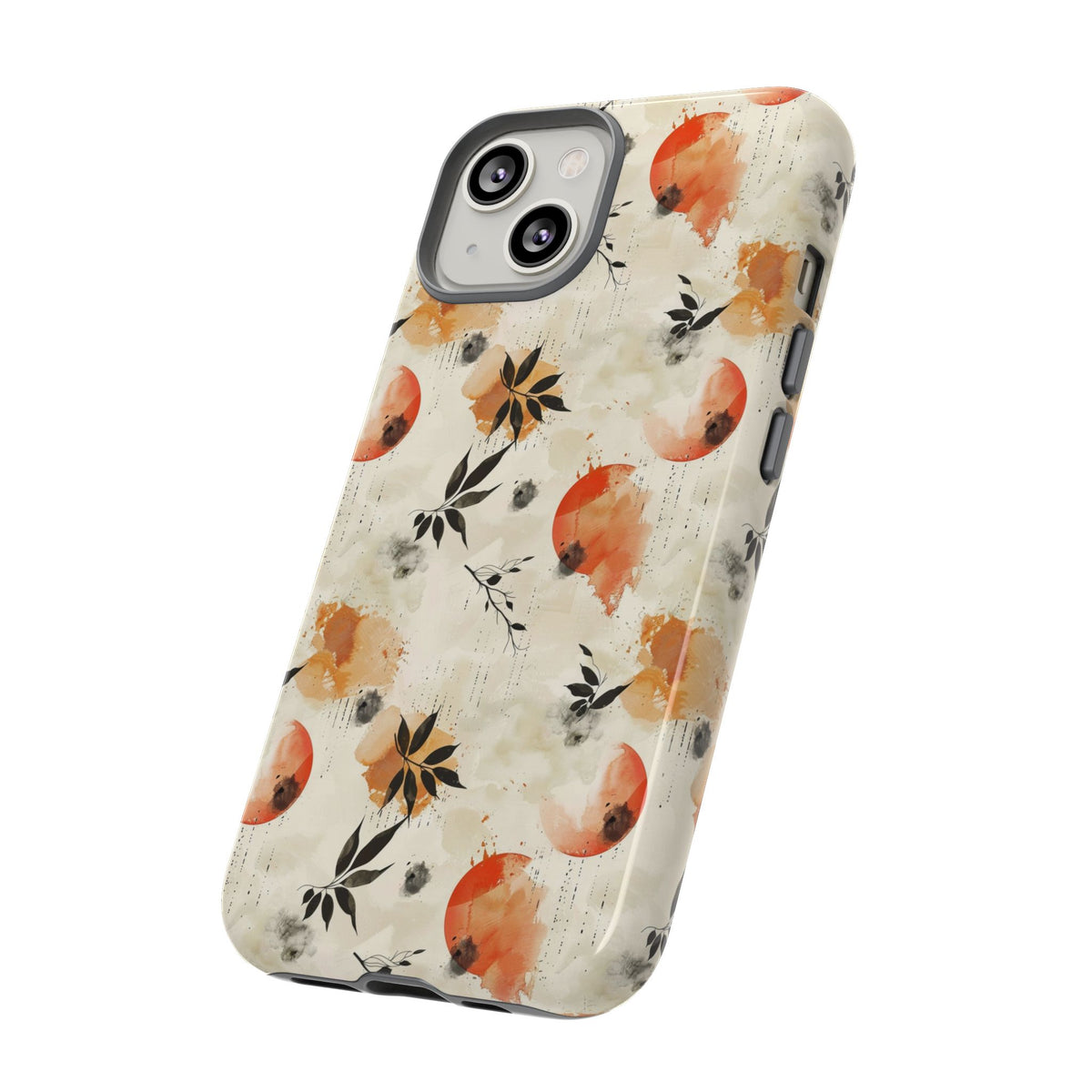 Japanese Pattern Phone Case – Elegant & Timeless Design for Your Phone 058