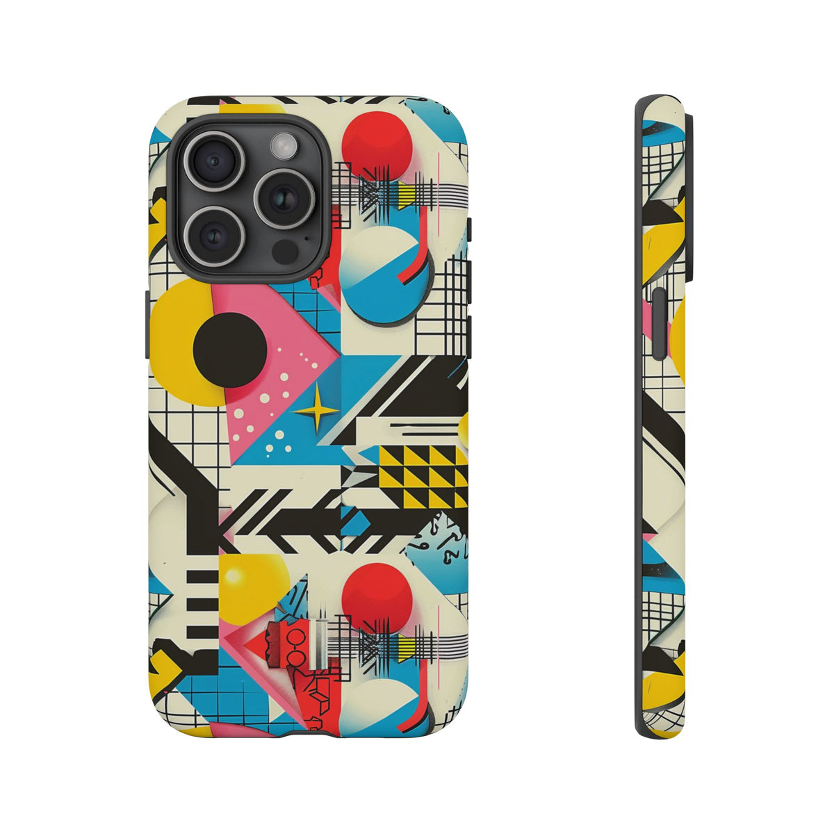 Retro 80s Seamless Phone Case – Vintage Style Meets Modern Protection 6