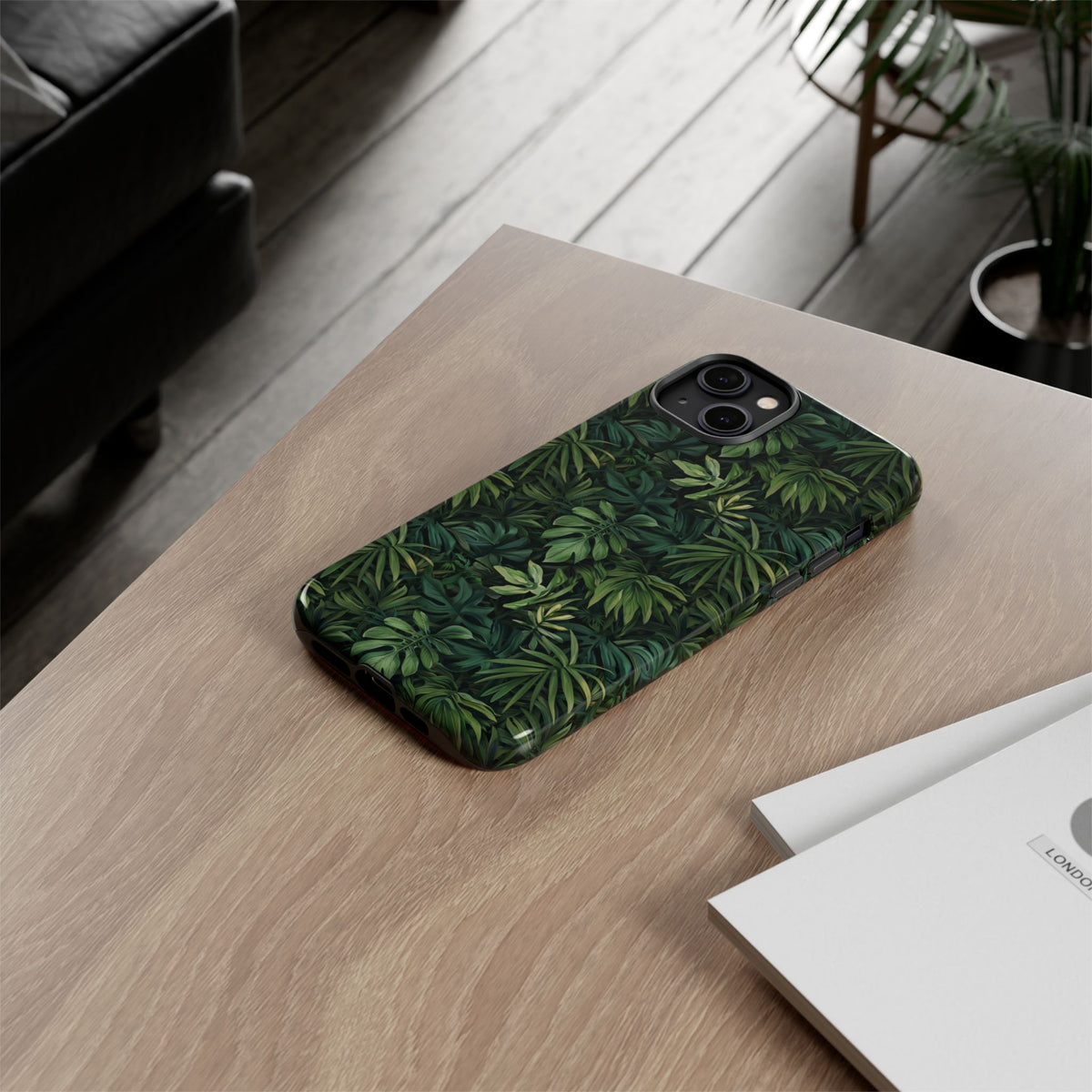 Jungle Pattern Phone Case – Exotic & Lush Design for Your Phone 322