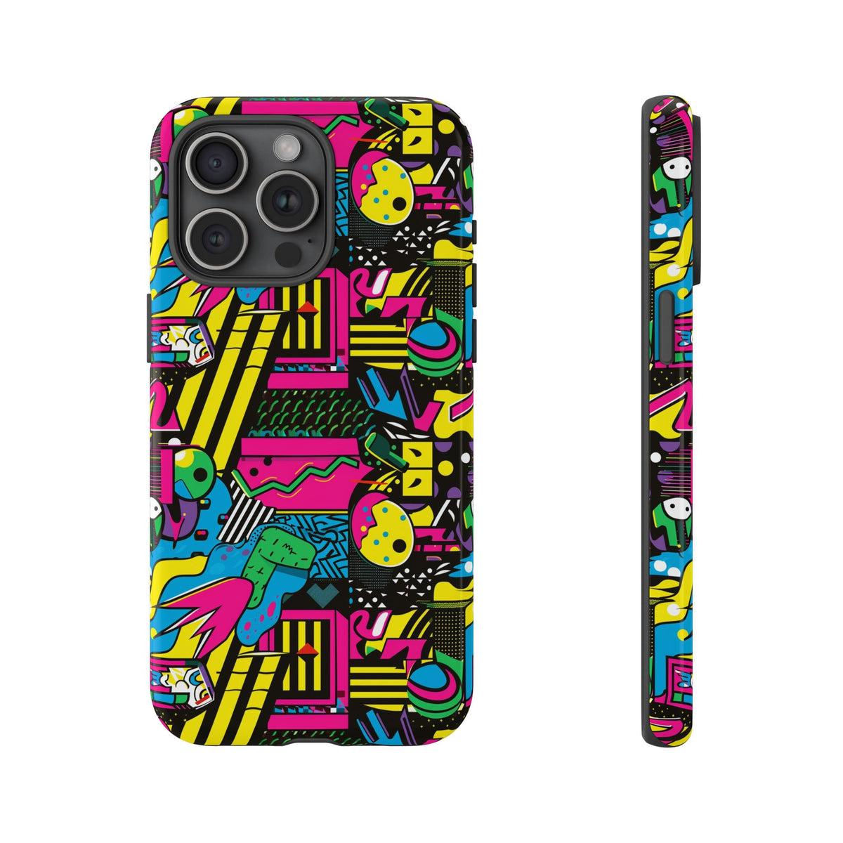 Retro 80s Seamless Phone Case – Vintage Style Meets Modern Protection 146