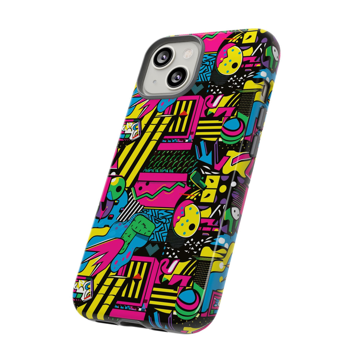 Retro 80s Seamless Phone Case – Vintage Style Meets Modern Protection 146