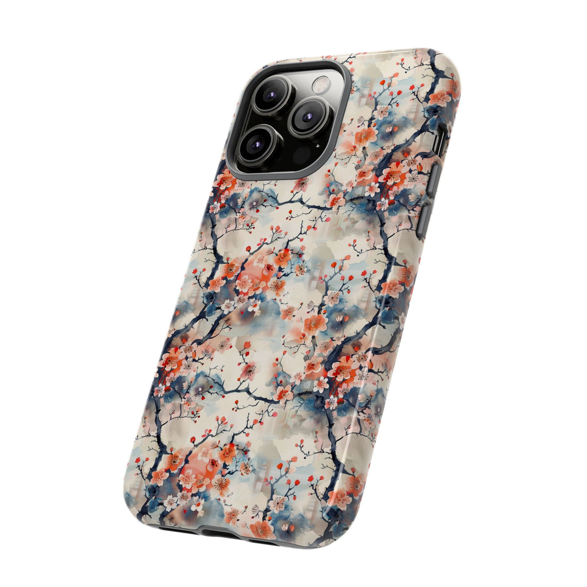 Japanese Pattern Phone Case – Elegant & Timeless Design for Your Phone 039