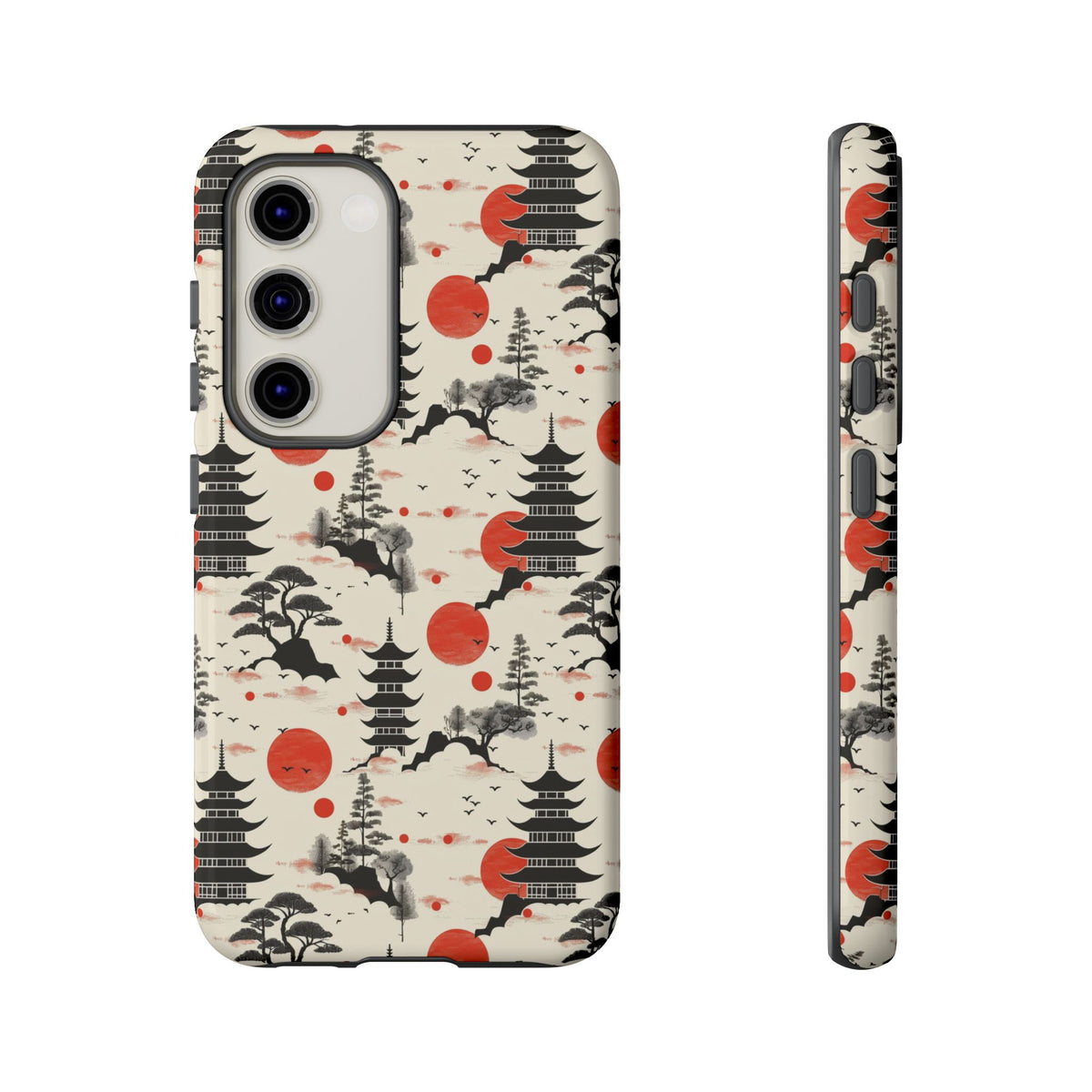 Japanese Pattern Phone Case – Elegant & Timeless Design for Your Phone 152