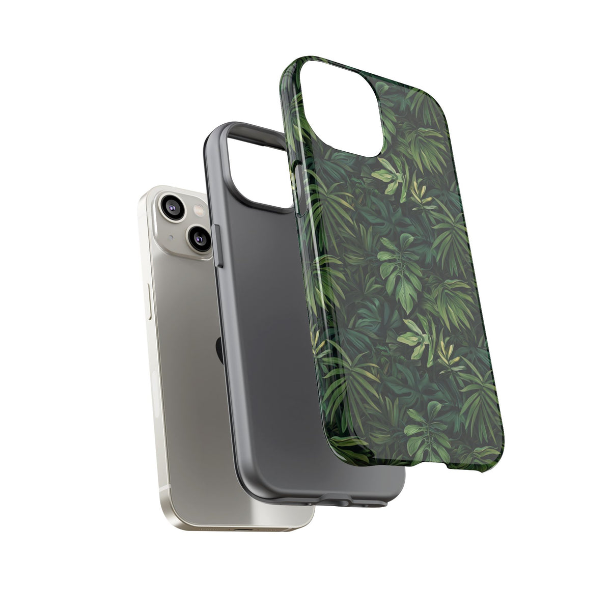 Jungle Pattern Phone Case – Exotic & Lush Design for Your Phone 322