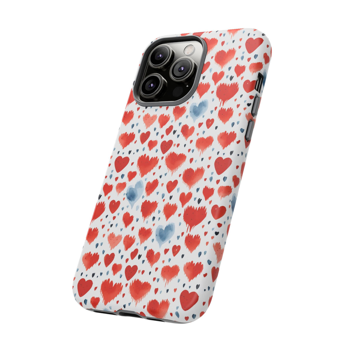 Heart Pattern Phone Case – Stylish & Loving Design for Your Device 227