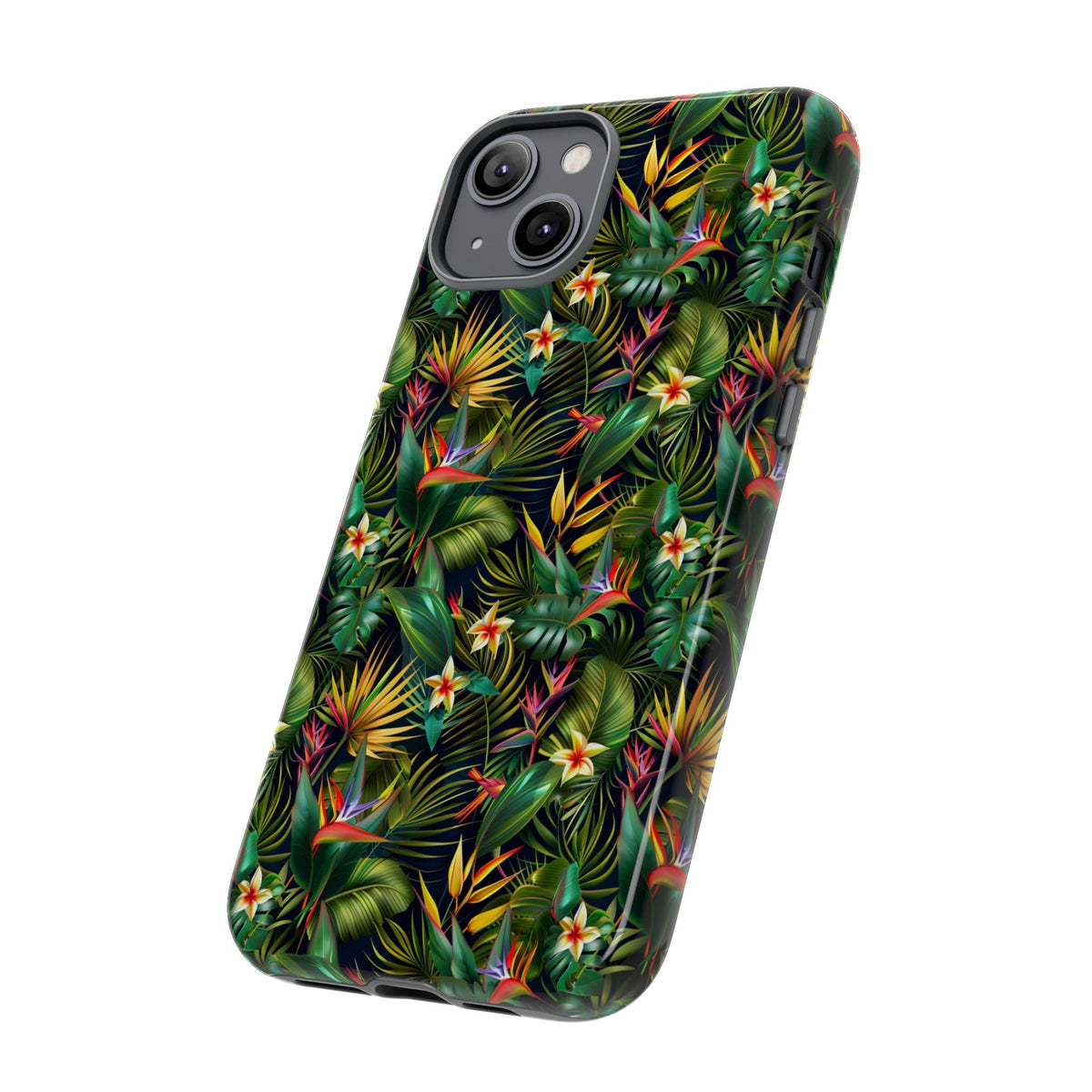 Jungle Pattern Phone Case – Exotic & Lush Design for Your Phone 348