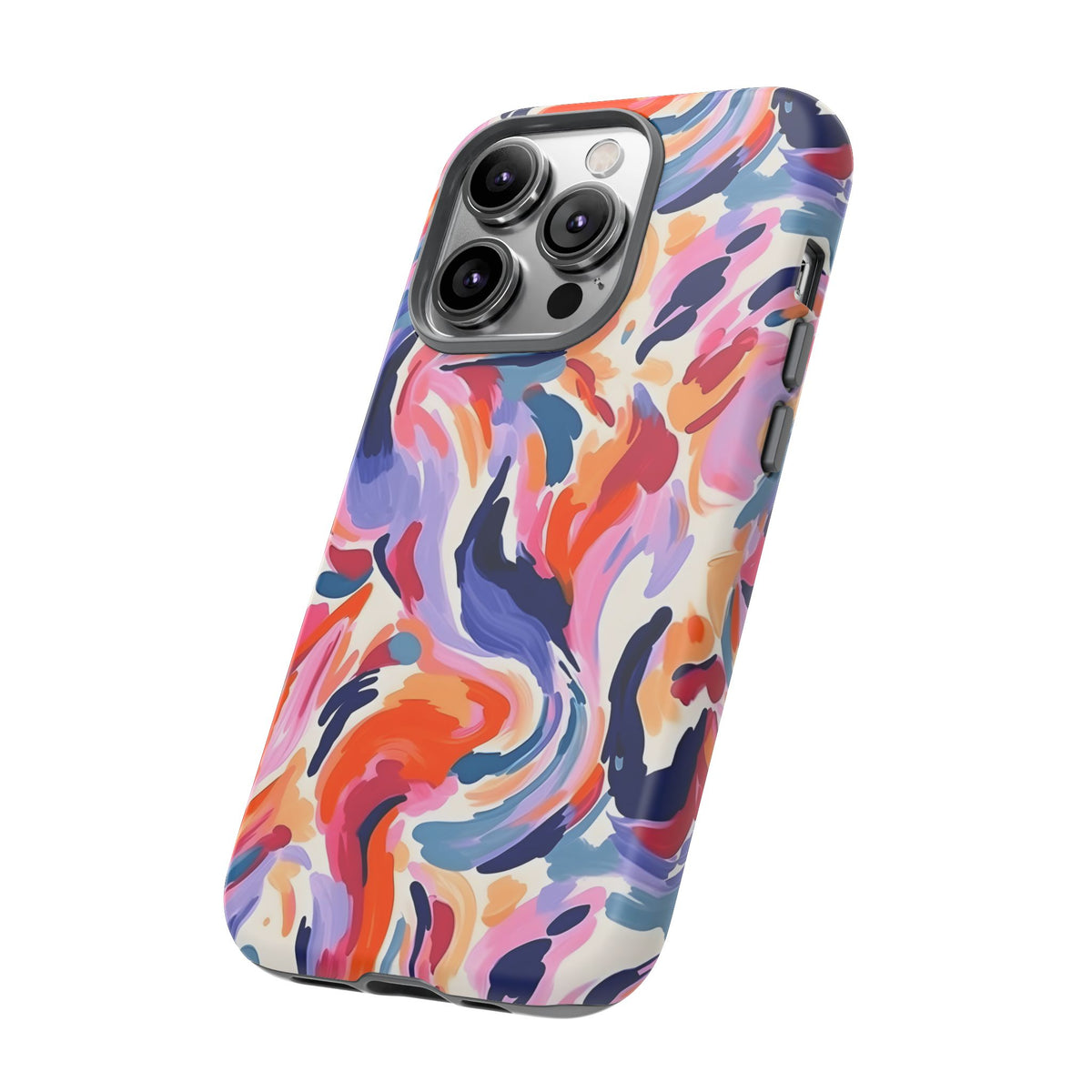 Abstract Painting Design Phone Case – Modern Art-Inspired Phone Cover 3