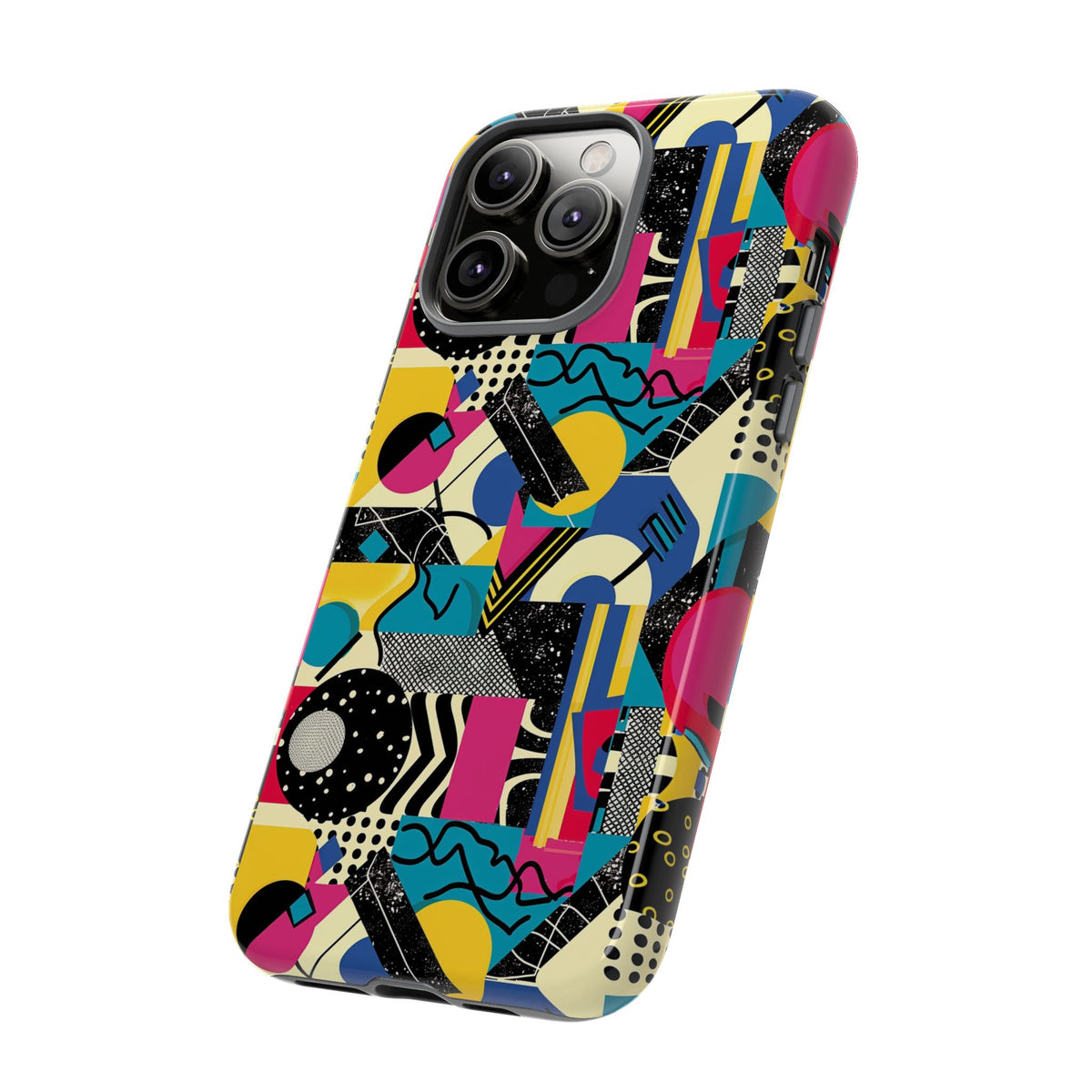 Retro 80s Seamless Phone Case – Vintage Style Meets Modern Protection 194